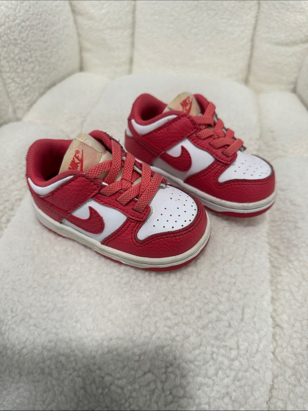 Toddler Nike Dunks Red